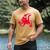 Yk2 Grunge Scary Cat With Shooting Stars 90s Nostalgia Men's Comfort Colors T-Shirt Mustard