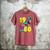 1980 Retro Raised In The 80s Old School Nostalgia Vibes Men's Comfort Colors T-Shirt Crimson