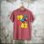 1982 Retro Raised In The 80s Old School Nostalgia Vibes Men's Comfort Colors T-Shirt Crimson