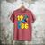 1986 Retro Raised In The 80s Old School Nostalgia Vibes Men's Comfort Colors T-Shirt Crimson