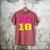 2018 Big Neon Numbers For The New Year Or Graduation Men's Comfort Colors T-Shirt Crimson