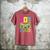 80s Dad 1980s Fashion Eighties Theme Outfit Fathers Day 80's Men's Comfort Colors T-Shirt Crimson