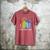 8647 Foxtrots Tangos Deltas Book Flower Resist Book Lovers Men's Comfort Colors T-Shirt Crimson