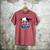 Adorable Book Lover Cow With Reading Glasses Cute Men's Comfort Colors T-Shirt Crimson