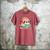 Adorable Book Lover Parrot With Reading Glasses Cute Men's Comfort Colors T-Shirt Crimson