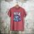 Adorable Book Lover Valkyrie With Reading Glasses Cute Men's Comfort Colors T-Shirt Crimson
