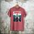 American Bulldog Jowls Burger Bully Dog Mom Dog Dad Men's Comfort Colors T-Shirt Crimson