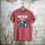 Animals Raccoon Reading Book Librarian Across America Kids Men's Comfort Colors T-Shirt Crimson