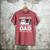 Anime Dad Like A Regular Dad Only Cooler Fathers Day Otaku Men's Comfort Colors T-Shirt Crimson
