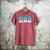 Baseball Dad Ice Cream Drip Happy Fathers Day Men's Comfort Colors T-Shirt Crimson