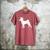 Basenji Graduation Dog Graduate Men's Comfort Colors T-Shirt Crimson