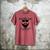 Bearded Dad Beard Humor Superhero Men's Comfort Colors T-Shirt Crimson