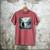 Bigfoot Sasquatch & Loch Ness Monster Introvert Bruh Men's Comfort Colors T-Shirt Crimson