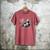 Book Lover Bear Cozy Reading Bear Graphic Bear Books Men's Comfort Colors T-Shirt Crimson