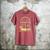 Book Lover Moonlight Reading Scene Night Men's Comfort Colors T-Shirt Crimson