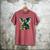 Book Lover Reading Fantasy Dragon Men's Comfort Colors T-Shirt Crimson