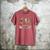 Book Lovers Winter Sleighing Through Stories Tee Premium Tri-Blend Men's Comfort Colors T-Shirt Crimson