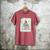 All Booked For Christmas Book Xmas Tree Coquette Bow Lights Men's Comfort Colors T-Shirt Crimson