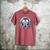 Bookish Penguin Heart A Readers Love Penguins Men's Comfort Colors T-Shirt Crimson