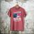 Burnouts Or Bows Your Dad Loves You Gender Reveal Men's Comfort Colors T-Shirt Crimson