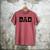 Camping Dad Father's Day Outdoor Bushcraft Camper Men's Comfort Colors T-Shirt Crimson