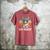 Cat Daddy Shirt Men Cat Lover Dad Fathers Day Men's Comfort Colors T-Shirt Crimson
