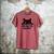 Cat For Cat Lover Mom Dad Cat Judging You Silently Men's Comfort Colors T-Shirt Crimson