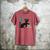 Cat Midcentury With Book And Coffee Atomic Age Mid Century Men's Comfort Colors T-Shirt Crimson