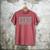 Checkered Dad Dad Father's Day Men's Comfort Colors T-Shirt Crimson