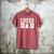 Cheerleading Dad Apparel For Cheer Dad Men's Comfort Colors T-Shirt Crimson