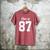 Class Of 1987 Matching Graduation High School Reunion Men's Comfort Colors T-Shirt Crimson