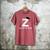 Class Of 2018 Last Name Letter Z Graduation Men's Comfort Colors T-Shirt Crimson