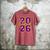 Class Of 2026 Graduation Varsity Purple And Yellow Letters Men's Comfort Colors T-Shirt Crimson