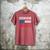 Class Of 2026 Senior Back To School American Flag Graduation Men's Comfort Colors T-Shirt Crimson