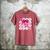 Class Of 2026 Senior Coquette Pink Bow Graduation Family Premium Tri-Blend Men's Comfort Colors T-Shirt Crimson