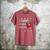 I Closed My Book To Be Here Ugly Christmas Sweater Men's Comfort Colors T-Shirt Crimson I Closed My Book To Be Here Ugly Christmas Sweater Men's Comfort Colors T-Shirt Crimson