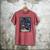 Color Graphic The Introvert Tarot Card Raglan Baseball Tee Men's Comfort Colors T-Shirt Crimson