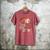 Coquette Teacher School Supplies Bows Books Globe Apple Cute Men's Comfort Colors T-Shirt Crimson Coquette Teacher School Supplies Bows Books Globe Apple Cute Men's Comfort Colors T-Shirt Crimson