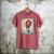 The Crimson Crescent 90s Retro Comic Book Superheroine Art Men's Comfort Colors T-Shirt Crimson
