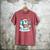 Cute Christmas Penguin Reading Book Cozy Winter Holiday Art Men's Comfort Colors T-Shirt Crimson
