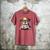 Cute Dog Puppy English Bulldog Reading Book Men's Comfort Colors T-Shirt Crimson