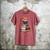 Cute Kawaii Kids Reading Books Glasses Red Panda Lover Men's Comfort Colors T-Shirt Crimson