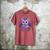 Cute Pastel Goth Bat Reading Book Men's Comfort Colors T-Shirt Crimson
