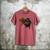 Dachshund Shirt Doxie Mom Dad Love Wiener Dog Puppy Cute Tee Men's Comfort Colors T-Shirt Crimson