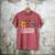 Dad 1st Birthday Cowboy Western Dad Birthday Boy Men's Comfort Colors T-Shirt Crimson
