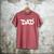 Dad 3 Kids 3rd Pregnancy Announcement Third Baby Tshirt Men's Comfort Colors T-Shirt Crimson