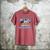My Dad Is Awesome Fathers Day Shirt From Son Daughter Wife Men's Comfort Colors T-Shirt Crimson