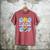 Dad Of The Birthday Boy Blue Dog Family Matching Men's Comfort Colors T-Shirt Crimson