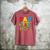 Dad Of The Birthday Boy Building Block Birthday Men's Comfort Colors T-Shirt Crimson
