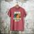 Dad Of Birthday Boy Kids Reptile Birthday Party Men's Comfort Colors T-Shirt Crimson